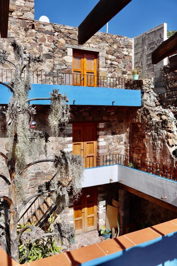 Hospedaje Pizza Azul Catorce エクステリア 写真